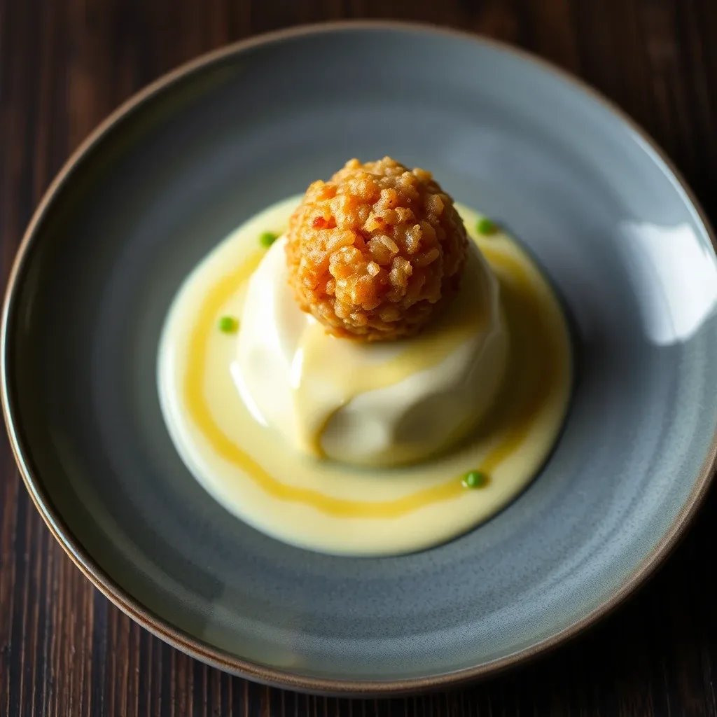 Saffron Risotto al Tartufo