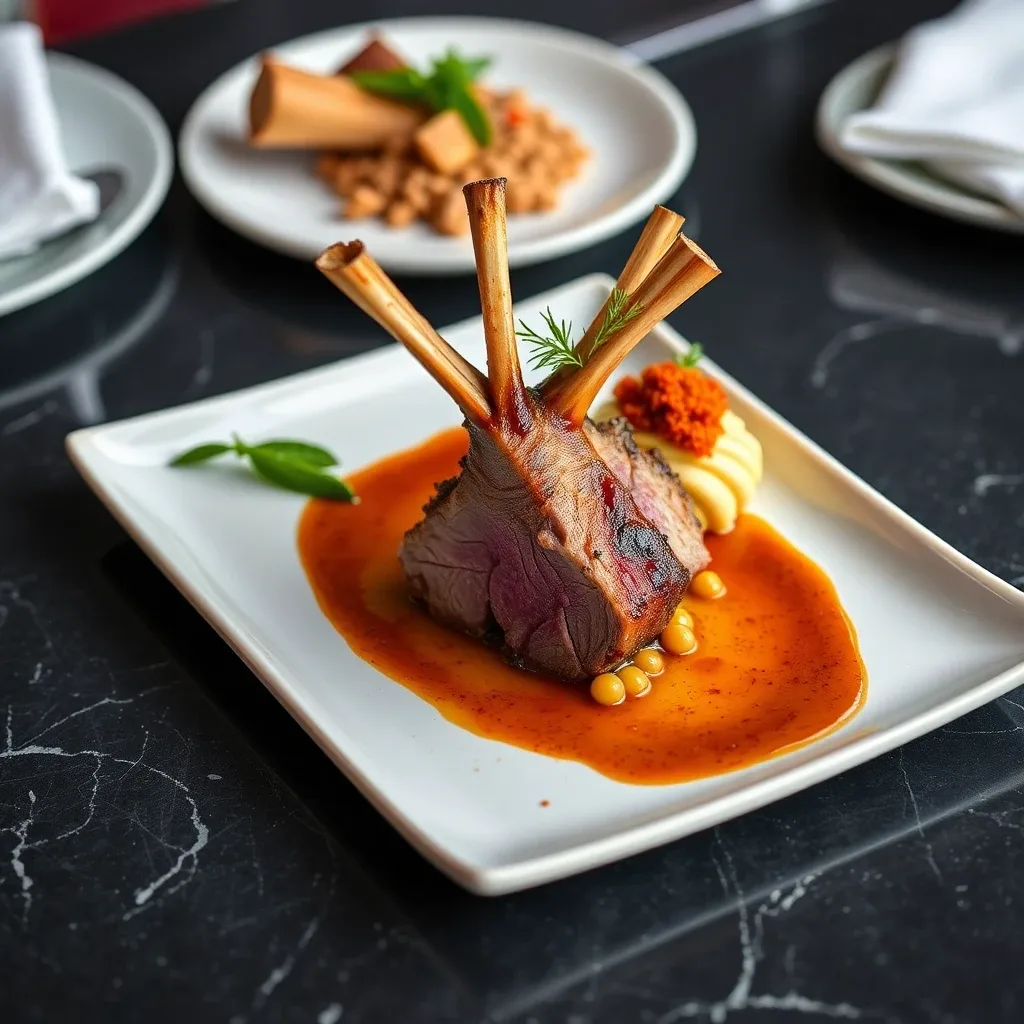 Rack of Colorado Lamb